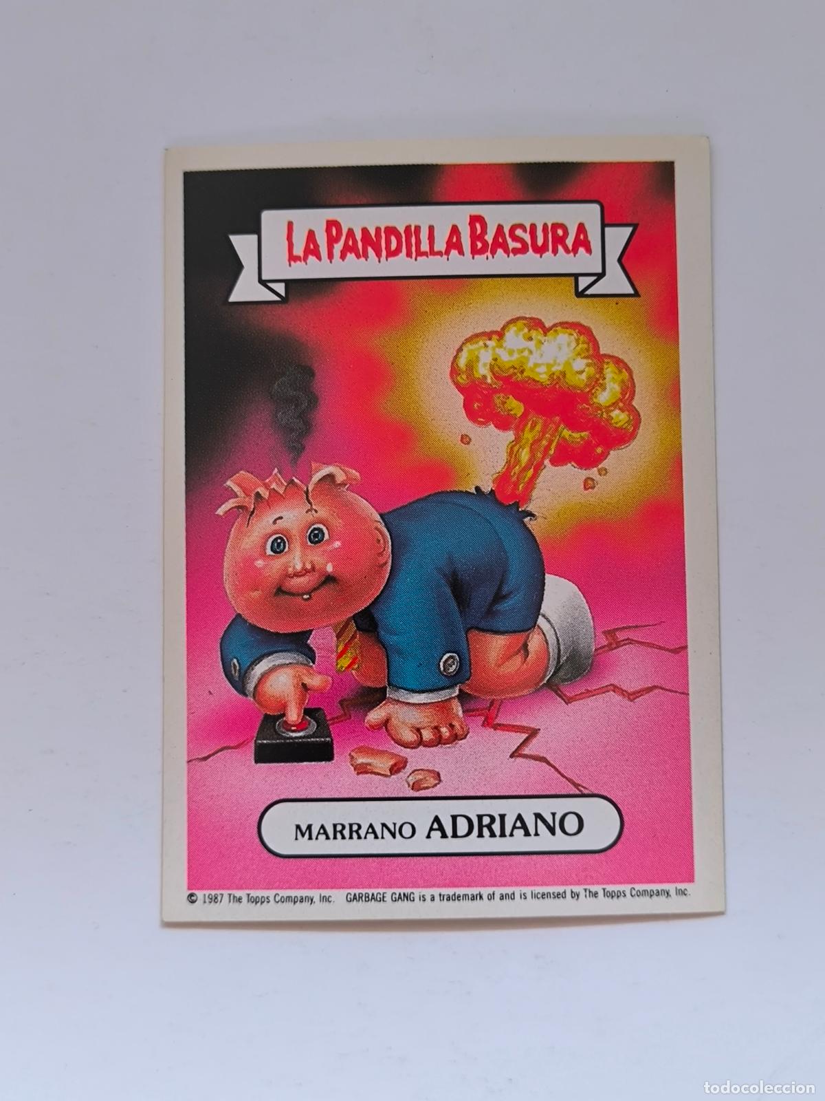 Sammeln alte Sammelbilder: CROMO LA PANDILLA BASURA - N&ordm; 237 - MARRANO ADRIANO - MERCHANTE ALBUM AMARILLO (148A1)