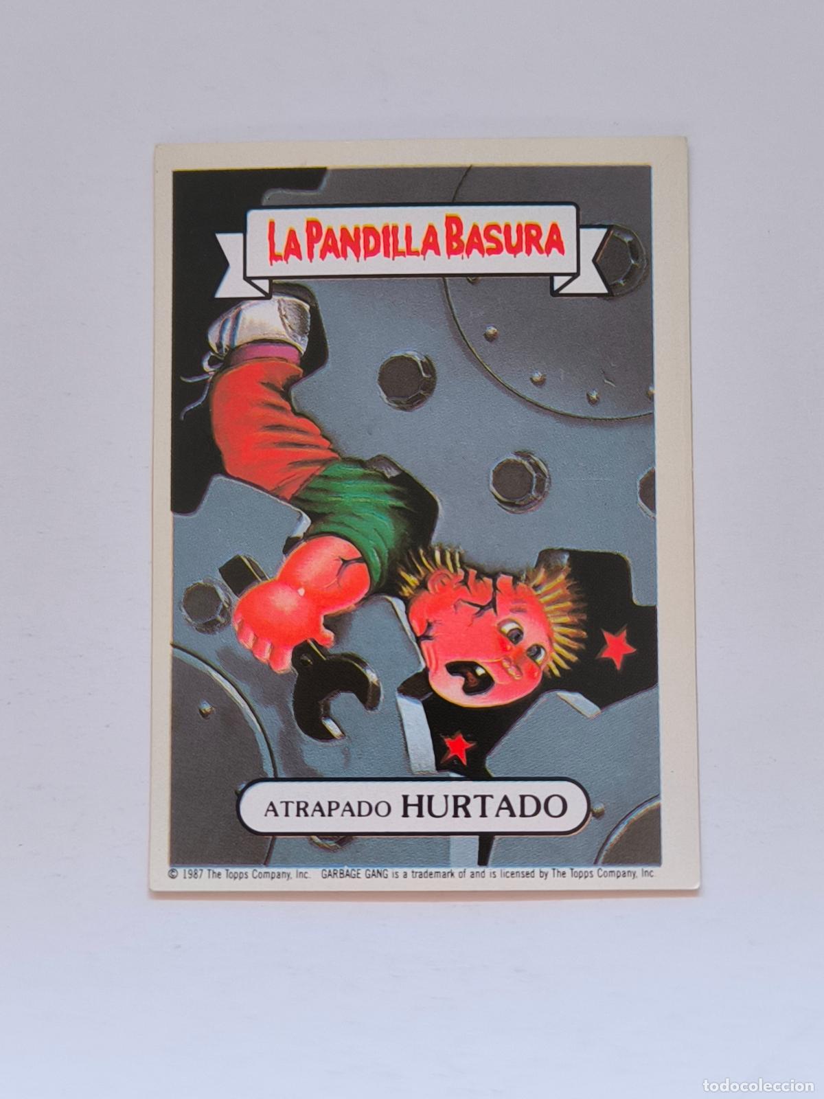 Sammeln alte Sammelbilder: CROMO LA PANDILLA BASURA - N&ordm; 243 - ATRAPADO HURTADO - MERCHANTE ALBUM AMARILLO (148A1)
