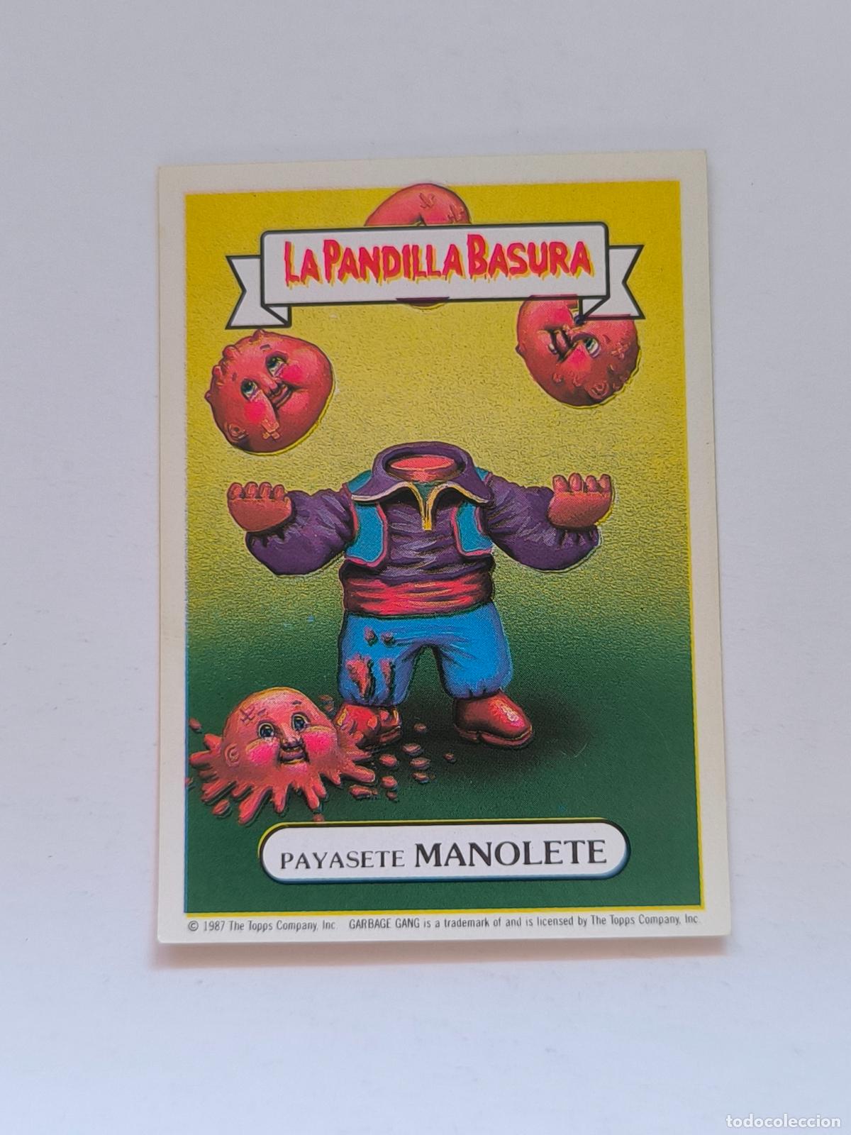 Colecionismo Cromos antigos: CROMO LA PANDILLA BASURA - N&ordm; 249 - PAYASETE MANOLETE - MERCHANTE ALBUM AMARILLO (148A1)