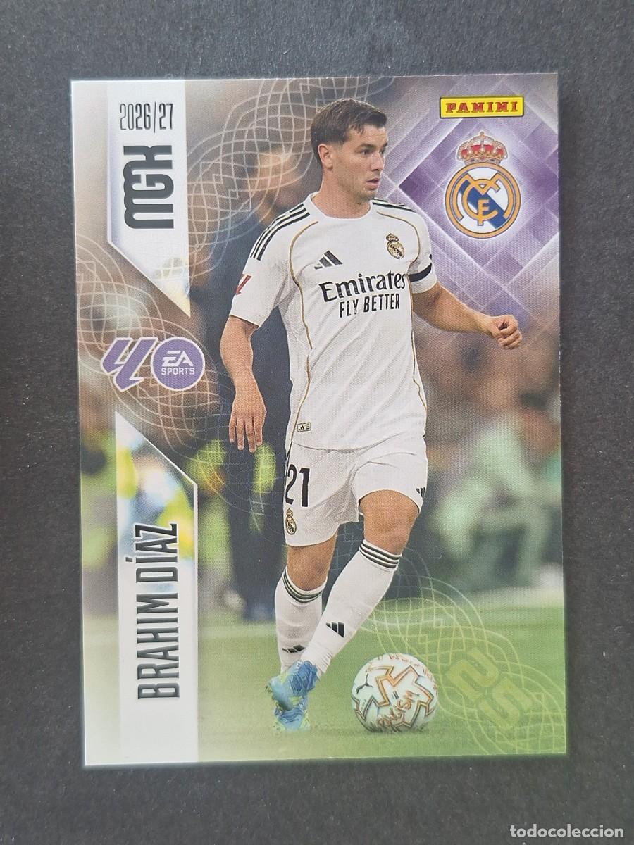Coleccionismo cromos antiguos: L1 BRAHIM DIAZ REAL MADRID 230 PANINI MEGACRACKS 2026 2027 26 27