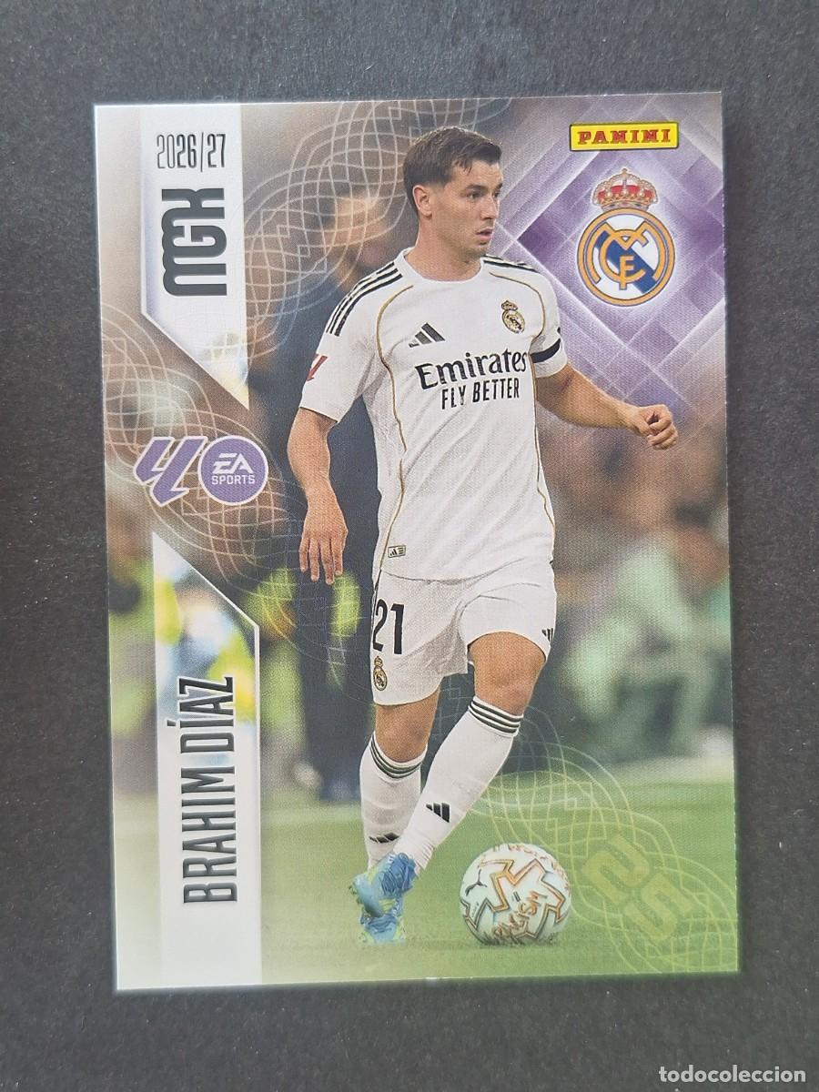 Coleccionismo cromos antiguos: L1 BRAHIM DIAZ REAL MADRID 230 PANINI MEGACRACKS 2026 2027 26 27
