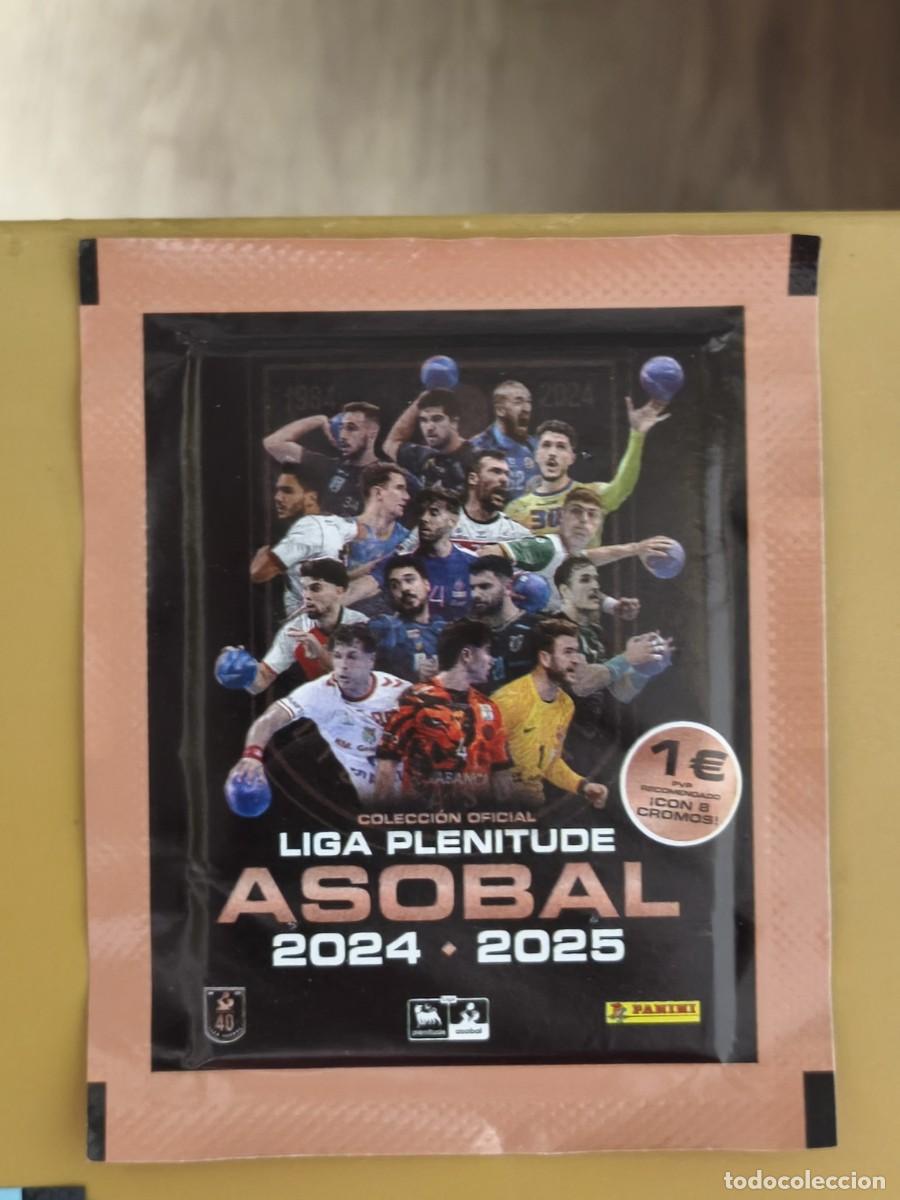 Coleccionismo cromos antiguos: sobre sin abrir, liga asobal 2024 25