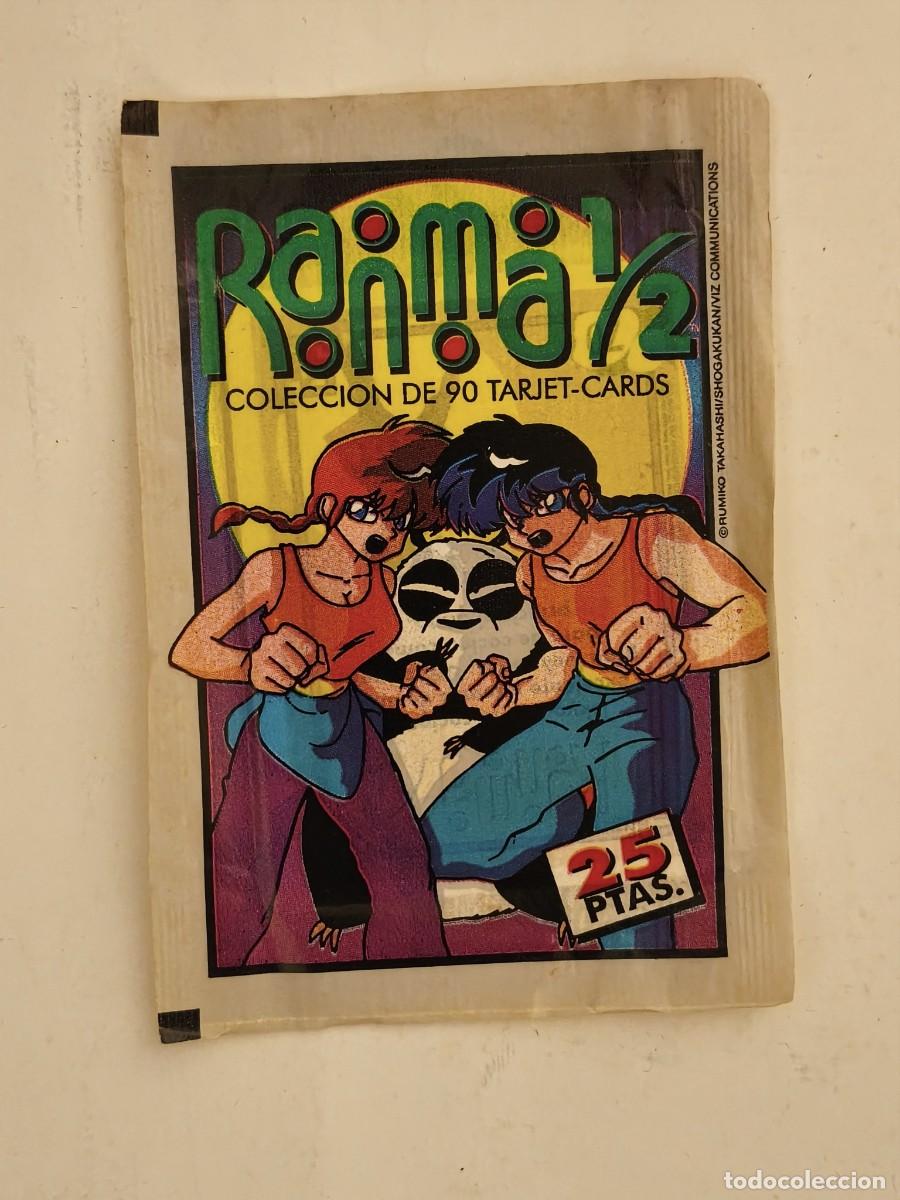 Colecionismo Cromos antigos: sobre sin abrir, ranma 1/2