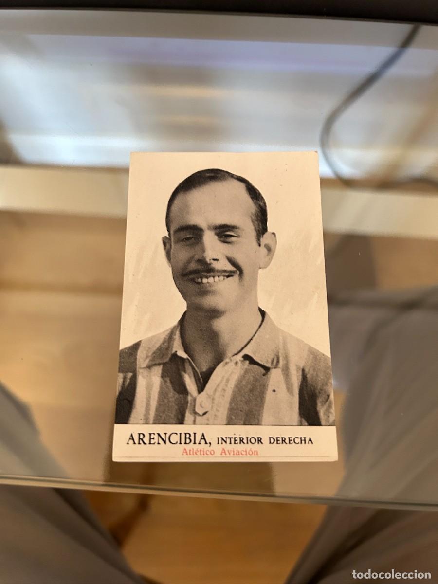 Coleccionismo cromos antiguos: ARENCIBIA INTERIOR DERECHA ATLETICO AVIACION