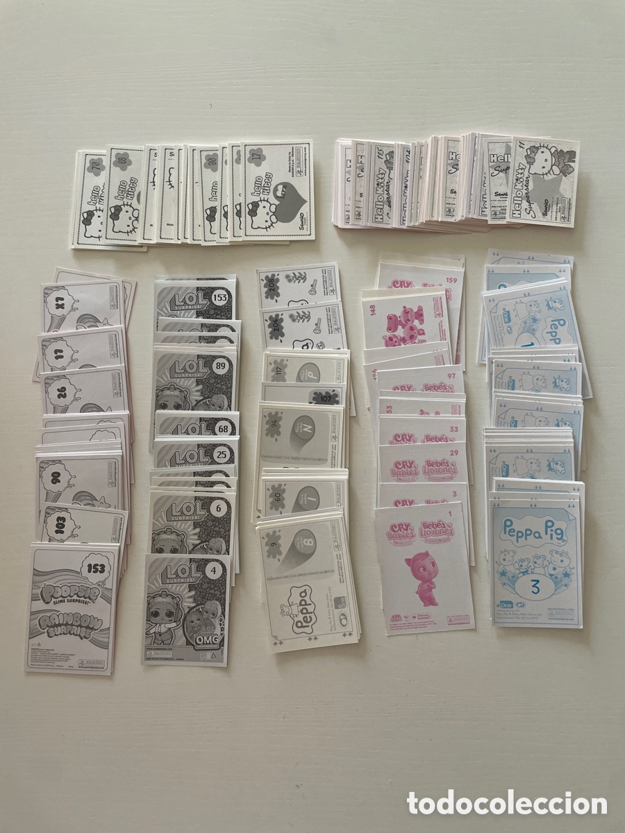 Colecionismo Cromos antigos: LOTE de 237 cromos, diferentes colecciones, sin repetir