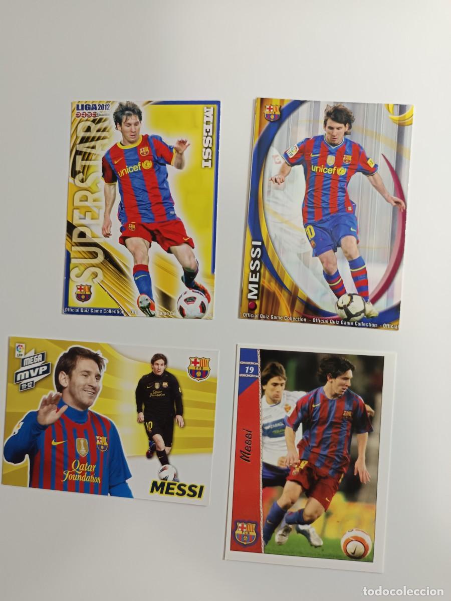 Coleccionismo cromos antiguos: Cromos futbol de Messi