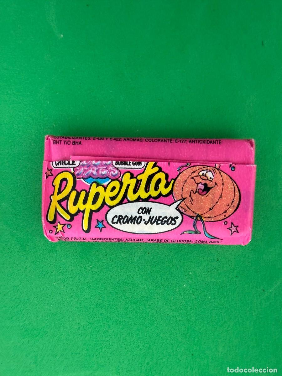 Coleccionismo cromos antiguos: Chicle cerrado sin abrir - Ruperta Cromo-Juegos Dunkin General de Confiter&iacute;a