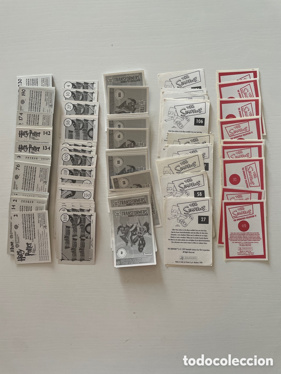 Collectable Antique Stickers: LOTE de 210 cromos, diferentes colecciones, sin repetir