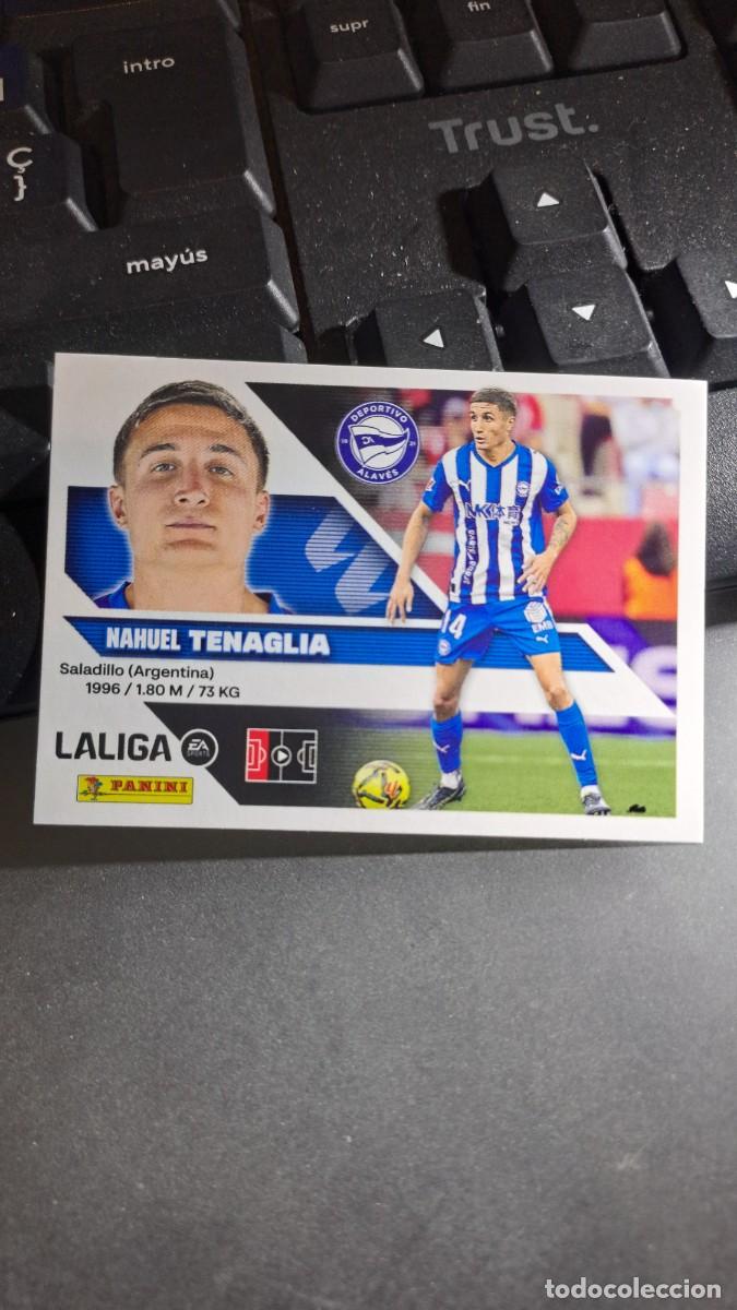 Coleccionismo cromos antiguos: CROMO TENAGLIA 7 ALAVES LIGA 2026 2027 26 27 ESTE PANINI NUNCA PEGADO