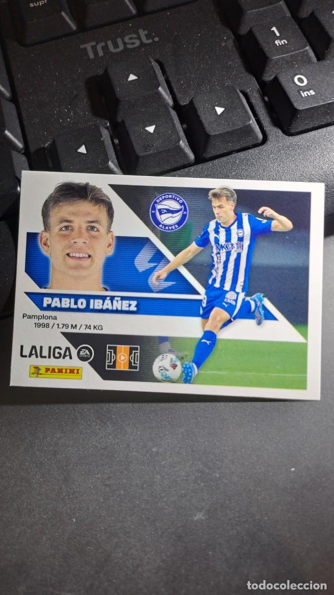 Coleccionismo cromos antiguos: CROMO PABLO IBA&Ntilde;EZ 15 ALAVES LIGA 2026 2027 26 27 ESTE PANINI NUNCA PEGADO