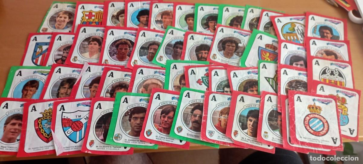 Sammeln alte Sammelbilder: 48 cromos sin repetir de Ases de la liga de Boomer