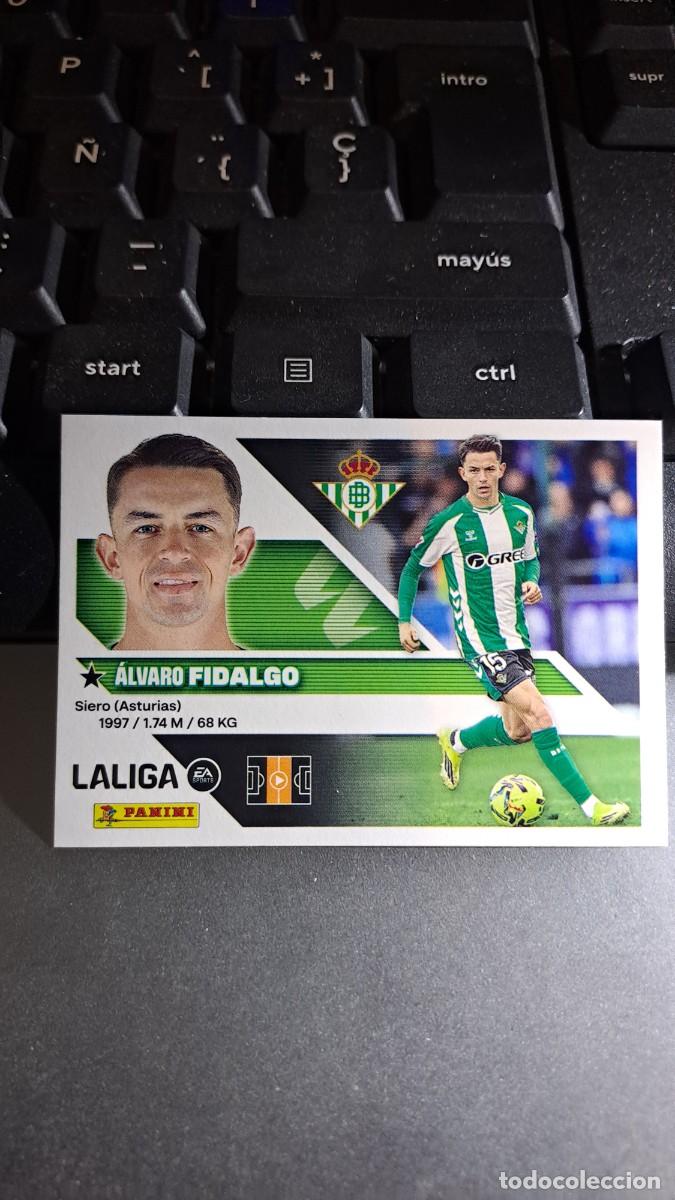 Coleccionismo cromos antiguos: CROMO FIDALGO 12 BETIS LIGA 2026 2027 26 27 ESTE PANINI NUNCA PEGADO