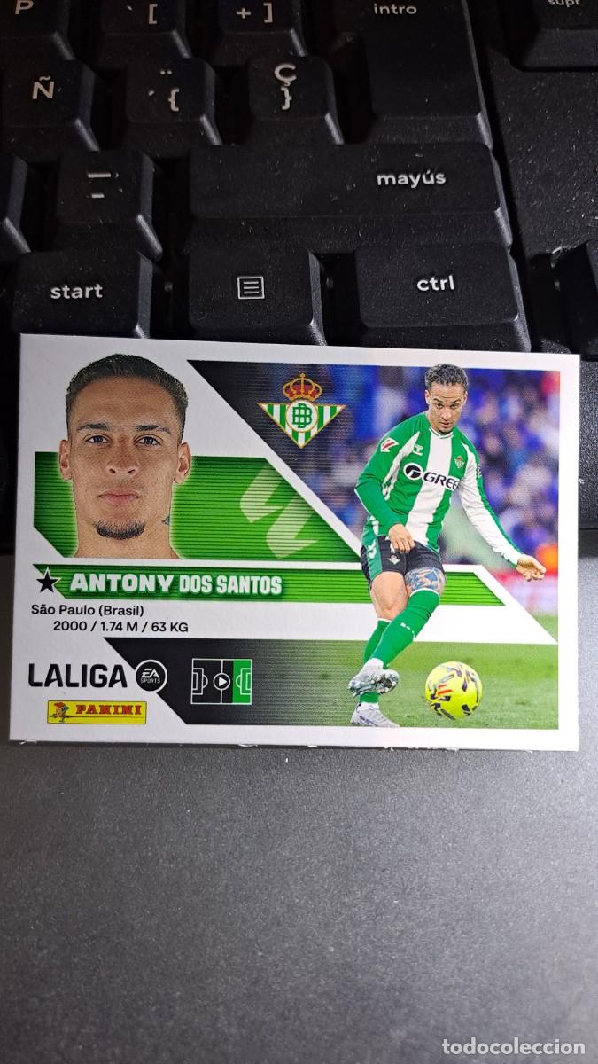 Coleccionismo cromos antiguos: CROMO ANTONY 18 BETIS LIGA 2026 2027 26 27 ESTE PANINI NUNCA PEGADO