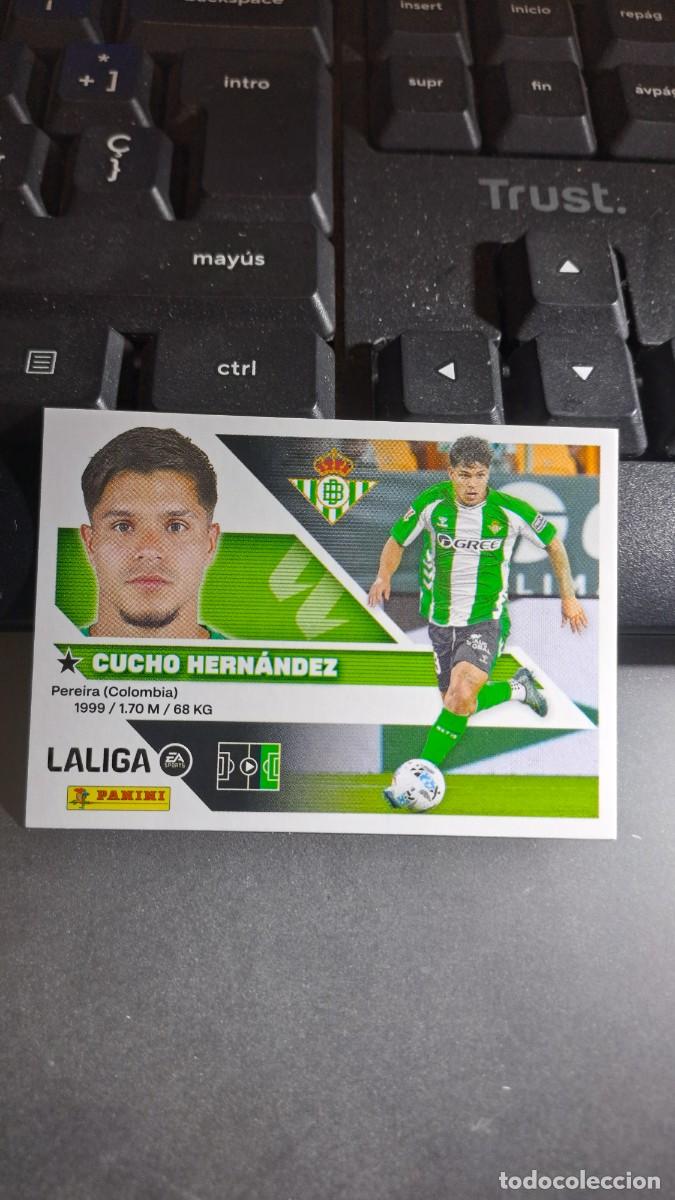 Coleccionismo cromos antiguos: CROMO CUCHO HERNANDEZ 19 BETIS LIGA 2026 2027 26 27 ESTE PANINI NUNCA PEGADO