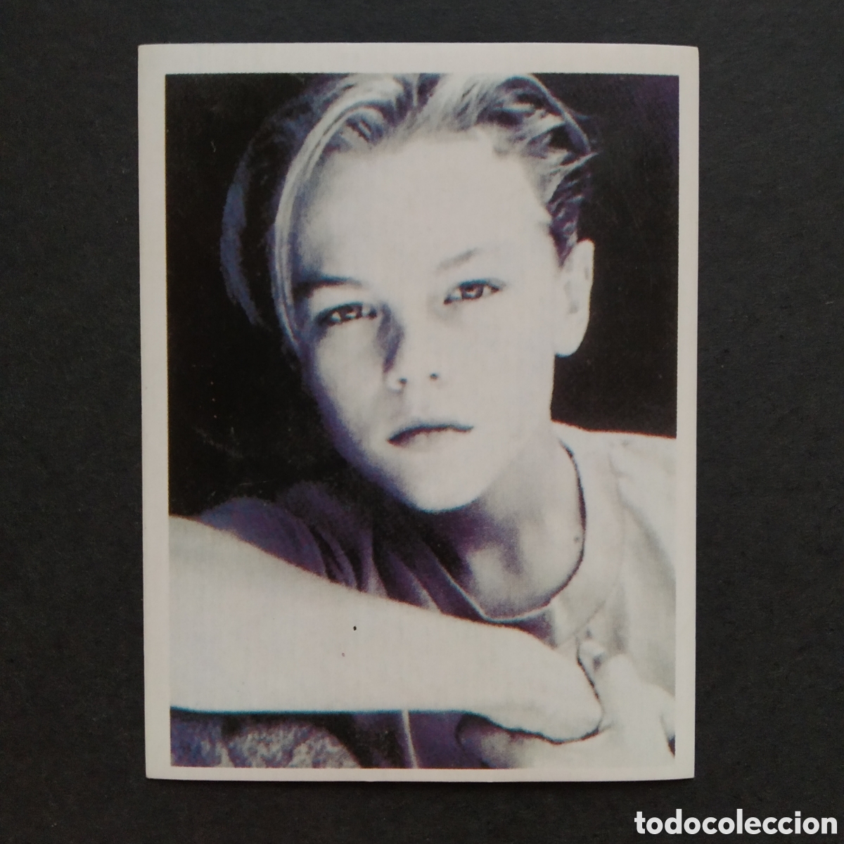 Coleccionismo cromos antiguos: CROMO - N&ordm; 007 - LEONARDO DICAPRIO - DS STICKER COLLECTIONS - A&Ntilde;O 1998