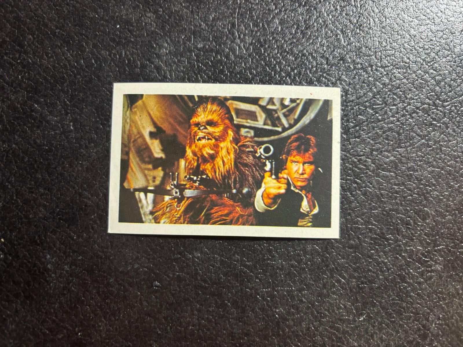 Coleccionismo cromos antiguos: CROMO LA GUERRA DE LAS GALAXIAS STAR WARS ORIGINAL N 83 HAN SOLO Y CHEWBACCA EDITORIAL PACOSA 2 1977