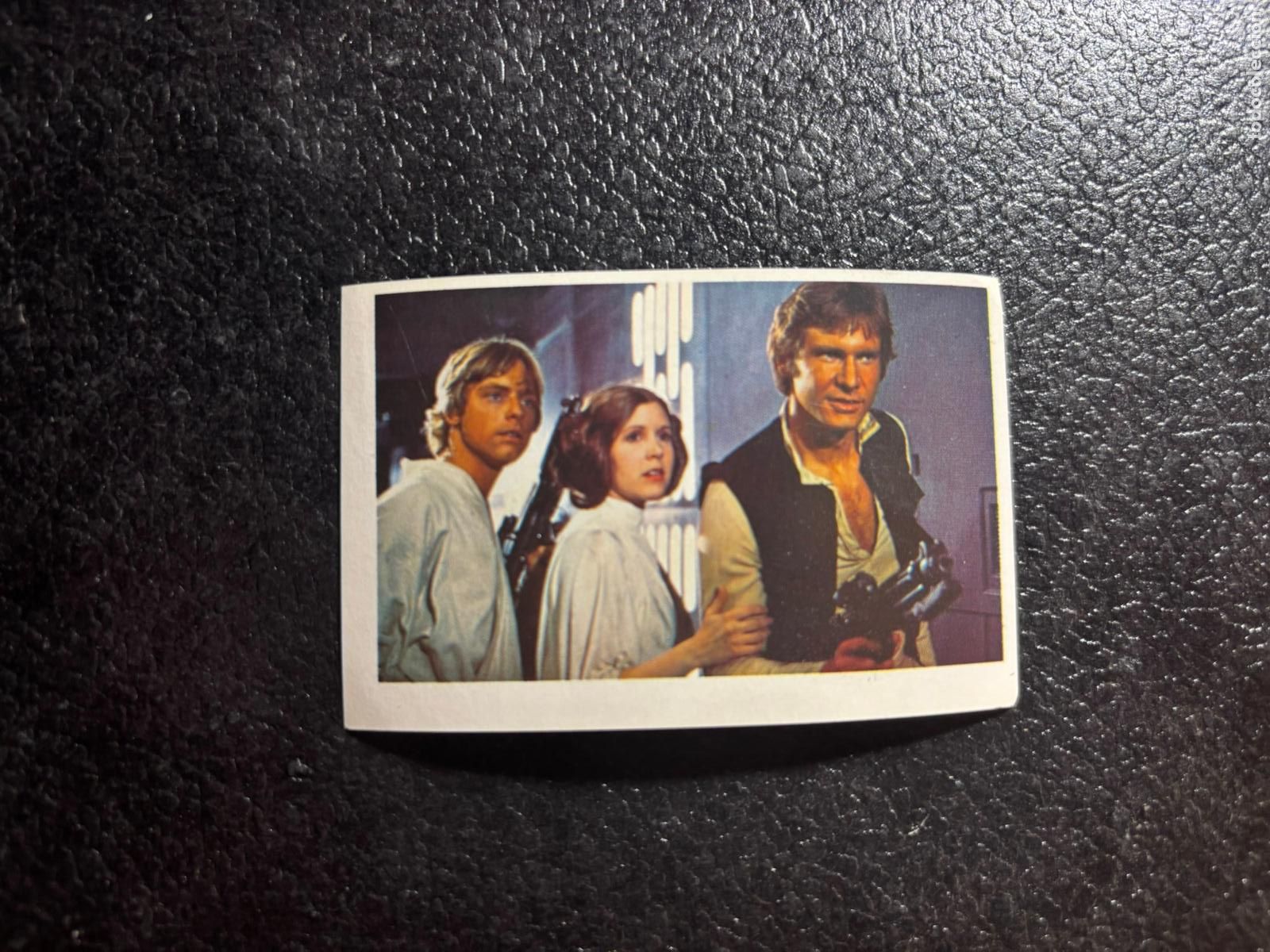 Coleccionismo cromos antiguos: CROMO GUERRA DE LAS GALAXIAS STAR WARS ORIGINAL 121 HAN SOLO LUKE Y LEIA EDITORIAL PACOSA 2 1977