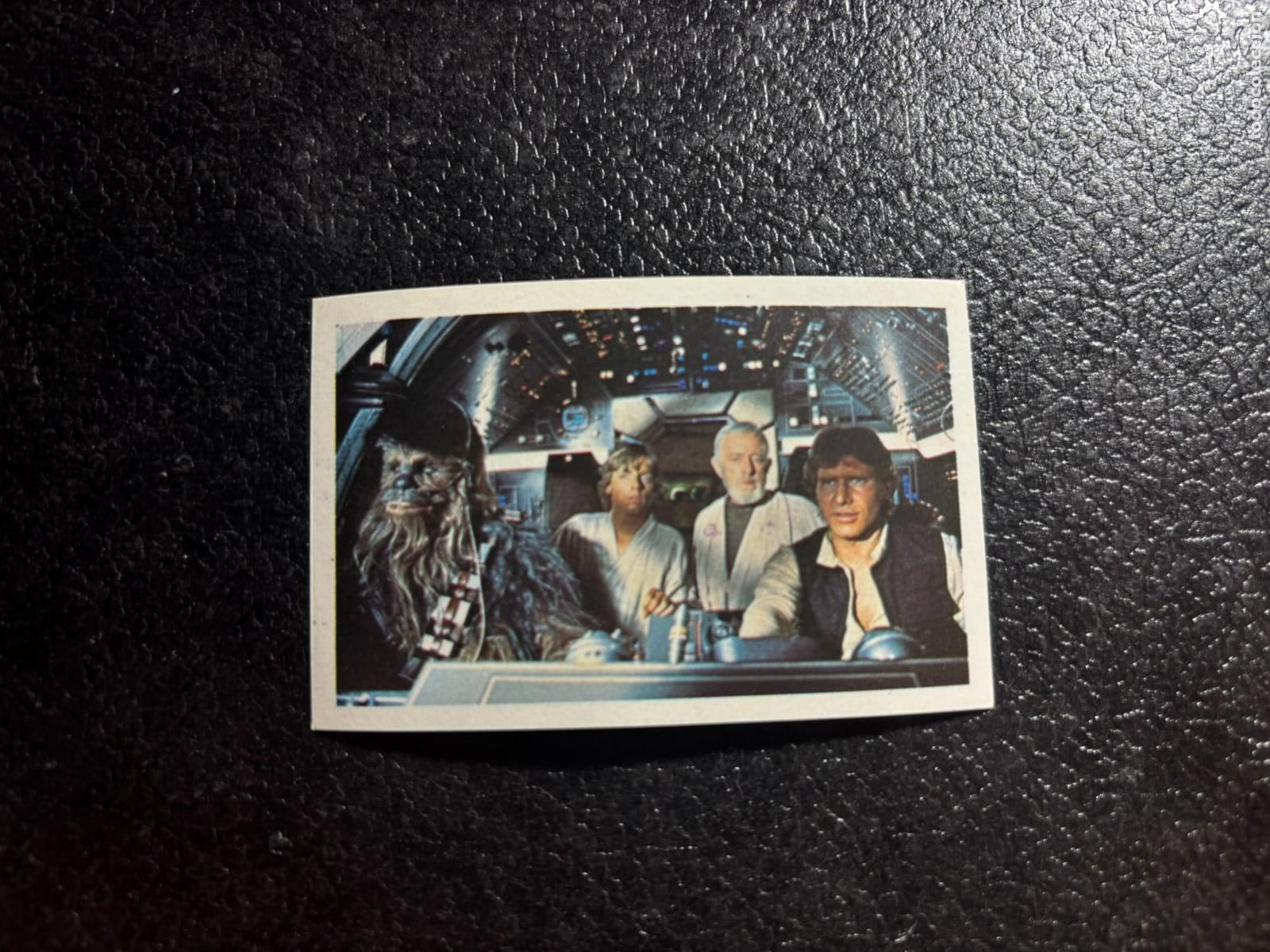 Coleccionismo cromos antiguos: CROMO GUERRA DE LAS GALAXIAS STAR WARS ORIGINAL 83 HAN SOLO CHEWBACCA LUKE EDITORIAL PACOSA 2 1977