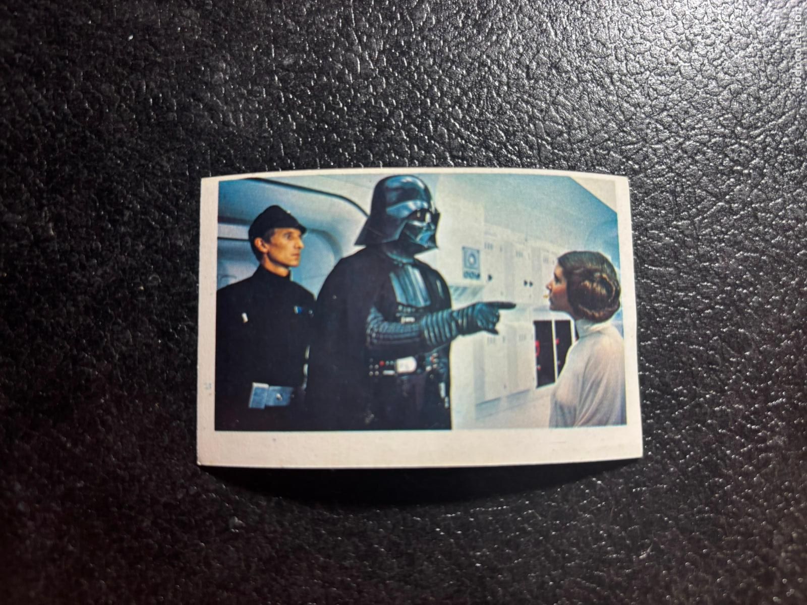 Coleccionismo cromos antiguos: CROMO LA GUERRA DE LAS GALAXIAS STAR WARS ORIGINAL N&ordm; 25 DARTH VADER EDITORIAL PACOSA 2 1977