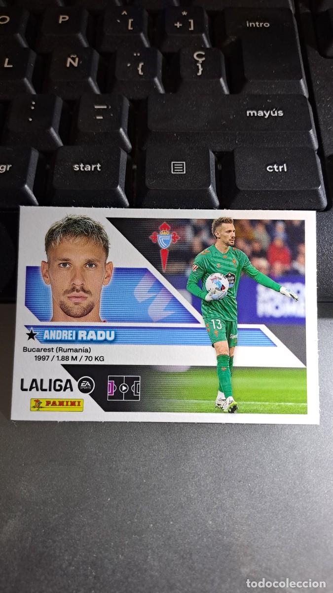 Coleccionismo cromos antiguos: CROMO RADU 3 CELTA DE VIGO LIGA 2026 2027 26 27 ESTE PANINI NUNCA PEGADO