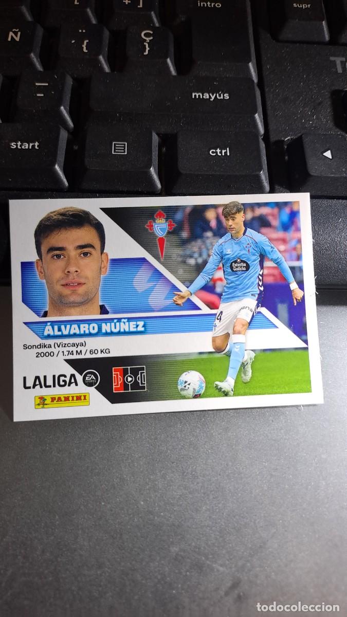 Collectionnisme Cartes &agrave; collectionner anciennes: CROMO ALVARO NU&Ntilde;EZ 5 CELTA DE VIGO LIGA 2026 2027 26 27 ESTE PANINI NUNCA PEGADO
