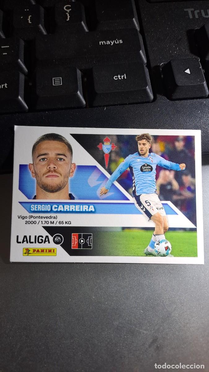 Coleccionismo cromos antiguos: CROMO CARREIRA 10 CELTA DE VIGO LIGA 2026 2027 26 27 ESTE PANINI NUNCA PEGADO