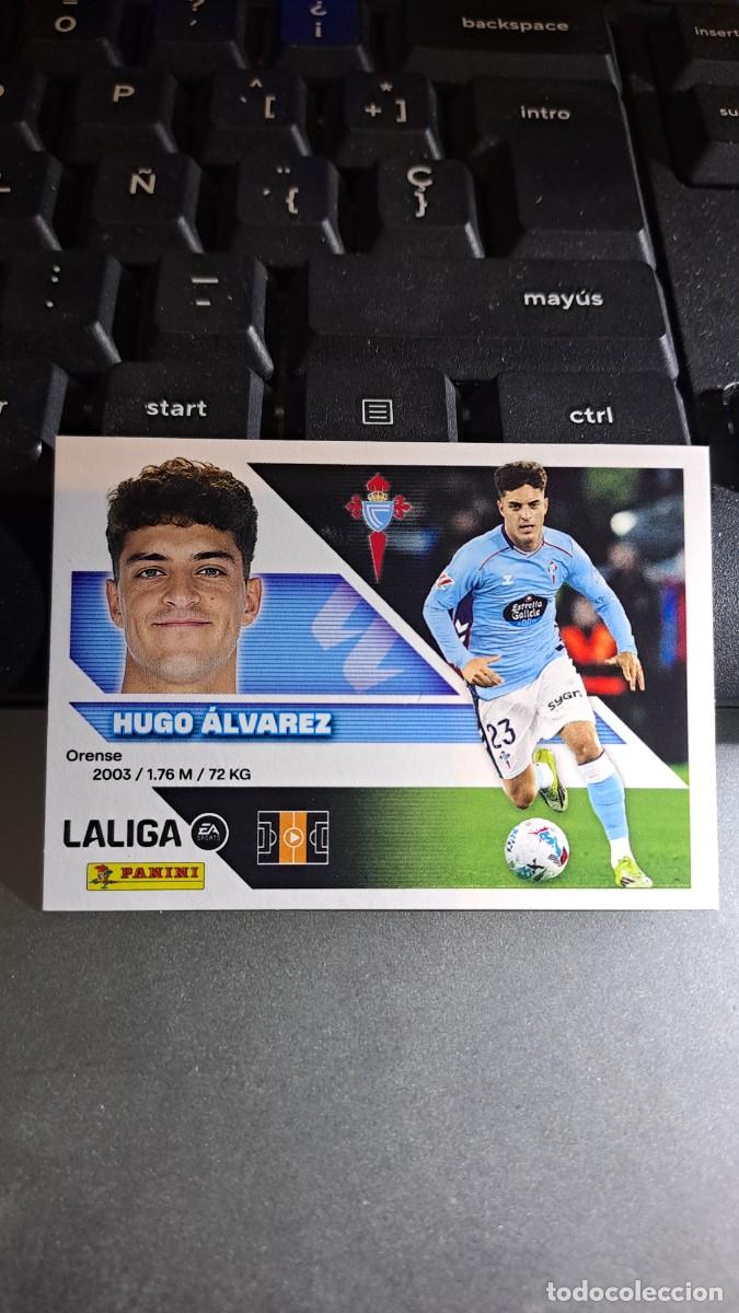 Coleccionismo cromos antiguos: CROMO HUGO ALVAREZ 13 CELTA DE VIGO LIGA 2026 2027 26 27 ESTE PANINI NUNCA PEGADO