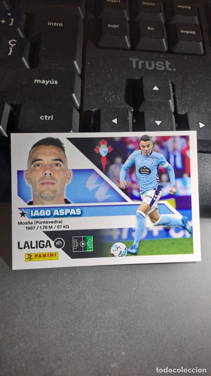 Coleccionismo cromos antiguos: CROMO IAGO ASPAS 17 CELTA DE VIGO LIGA 2026 2027 26 27 ESTE PANINI NUNCA PEGADO
