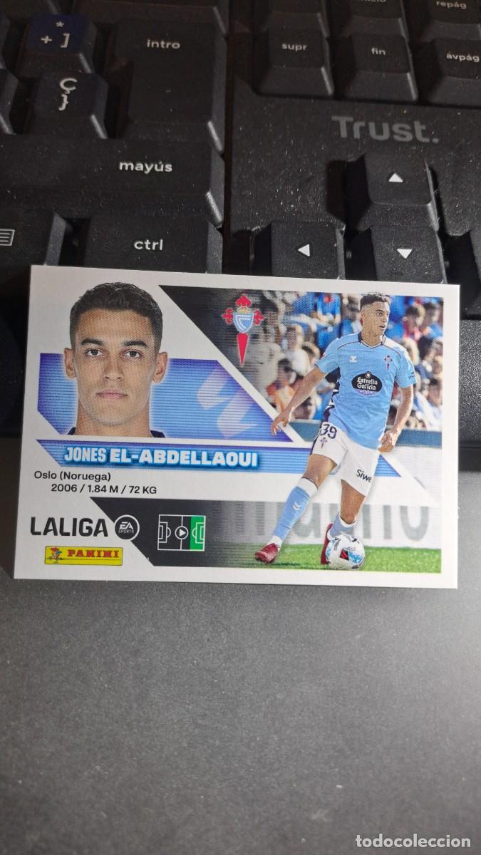 Coleccionismo cromos antiguos: CROMO EL-ABDELLAQUI 18B 18 B CELTA DE VIGO LIGA 2026 2027 26 27 ESTE PANINI NUNCA PEGADO