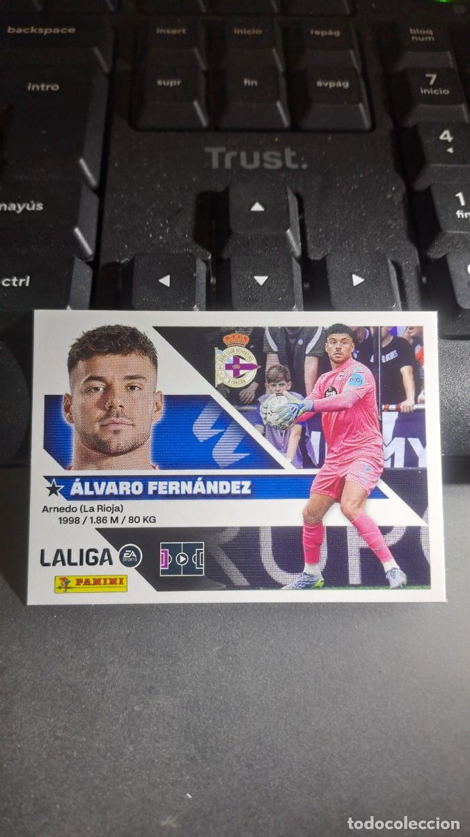Coleccionismo cromos antiguos: CROMO ALVARO FERNANDEZ 3 DEPORTIVO DE LA CORU&Ntilde;A LIGA 2026 2027 26 27 ESTE PANINI NUNCA PEGADO