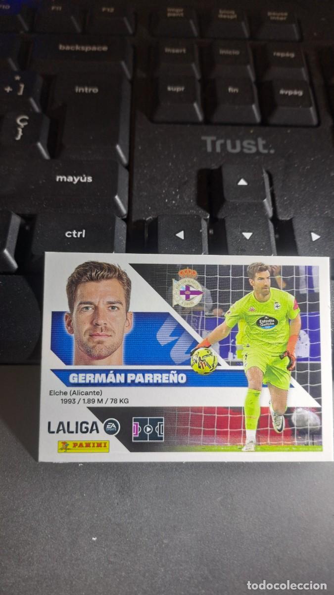 Coleccionismo cromos antiguos: CROMO GERMAN PARRE&Ntilde;O 4 DEPORTIVO DE LA CORU&Ntilde;A LIGA 2026 2027 26 27 ESTE PANINI NUNCA PEGADO