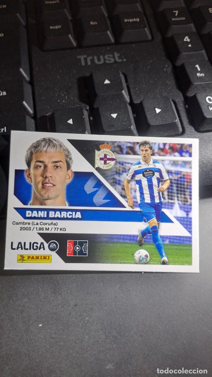 Coleccionismo cromos antiguos: CROMO DANI BARCIA 8 DEPORTIVO DE LA CORU&Ntilde;A LIGA 2026 2027 26 27 ESTE PANINI NUNCA PEGADO