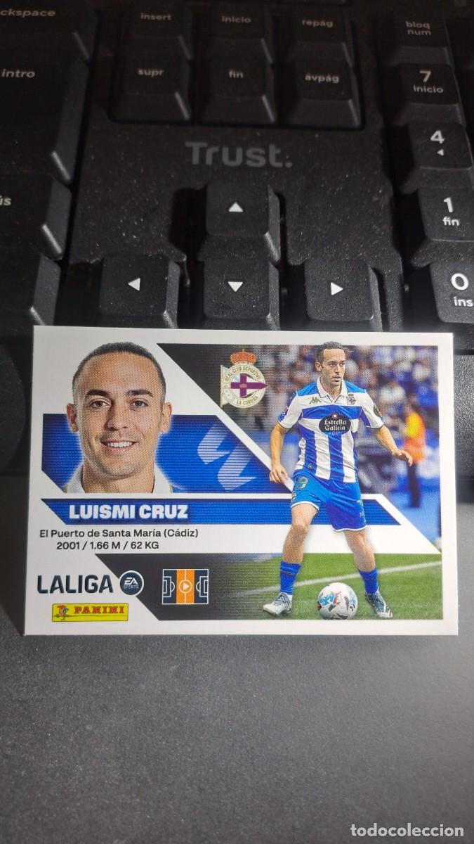 Coleccionismo cromos antiguos: CROMO LUISMI CRUZ 15 DEPORTIVO DE LA CORU&Ntilde;A LIGA 2026 2027 26 27 ESTE PANINI NUNCA PEGADO