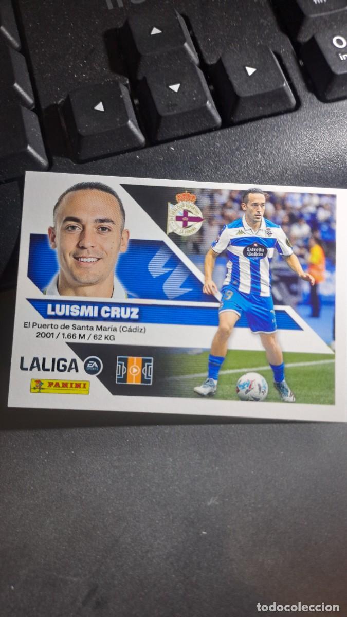 Coleccionismo cromos antiguos: CROMO LUISMI CRUZ 15 DEPORTIVO DE LA CORU&Ntilde;A LIGA 2026 2027 26 27 ESTE PANINI NUNCA PEGADO