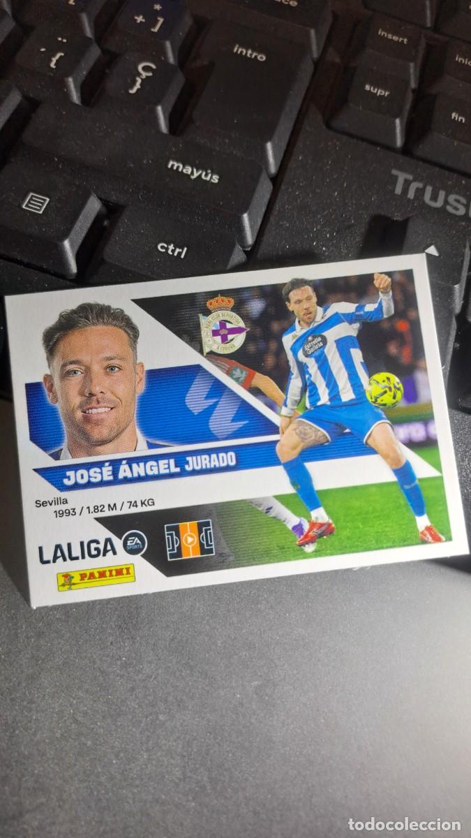 Coleccionismo cromos antiguos: CROMO JOSE ANGEL 14 DEPORTIVO DE LA CORU&Ntilde;A LIGA 2026 2027 26 27 ESTE PANINI NUNCA PEGADO