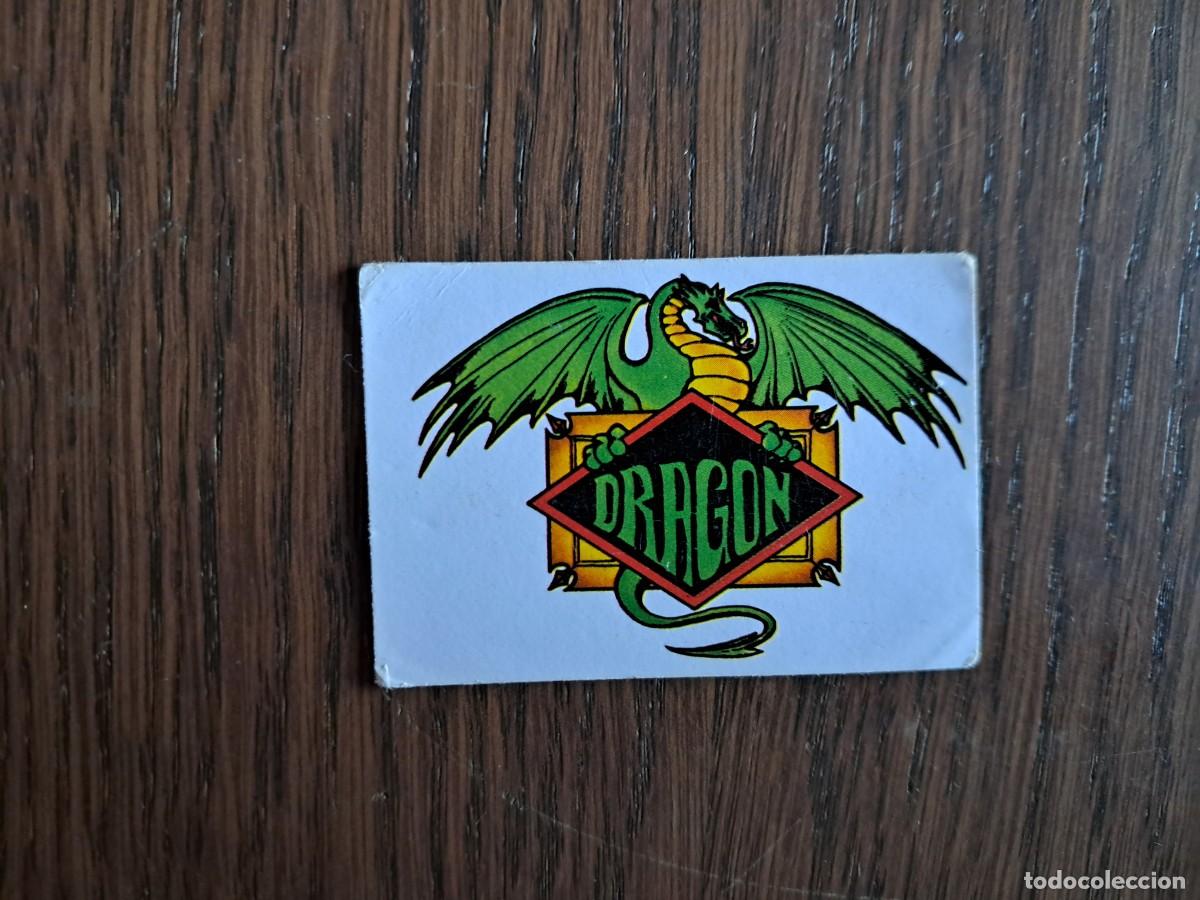 Coleccionismo cromos antiguos: CROMO BOLLYCAO, ADHESIVO, COLECCION SKATEBOARDS, TERRORIFICOS, DRAGON. SIN PEGAR.