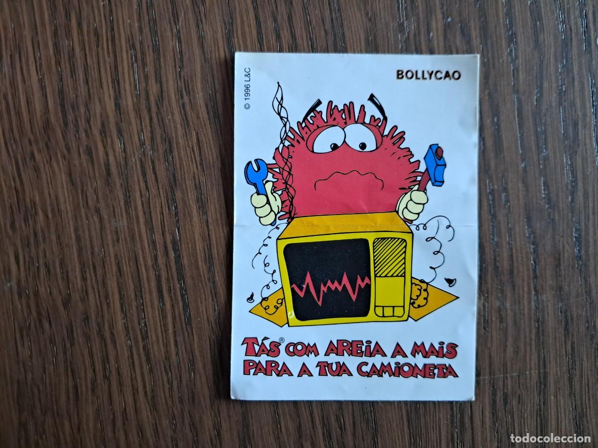Coleccionismo cromos antiguos: cromo adhesivo de bollycao de Portugal, T&aacute;s com areia ..., a&ntilde;o 1996. sin pegar.
