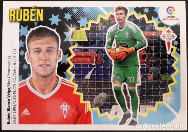 Coleccionismo cromos antiguos: 2 RUBEN CELTA DE VIGO CROMOS ALBUM EDICIONES ESTE 2018 2019 18 19