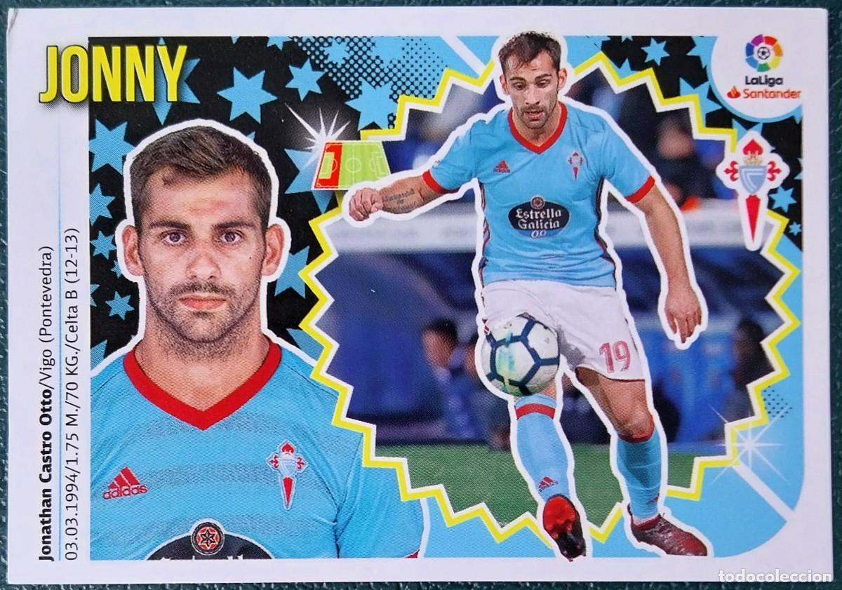 Coleccionismo cromos antiguos: 7A / 7 A JONNY CELTA DE VIGO CROMOS ALBUM EDICIONES ESTE 2018 2019 18 19