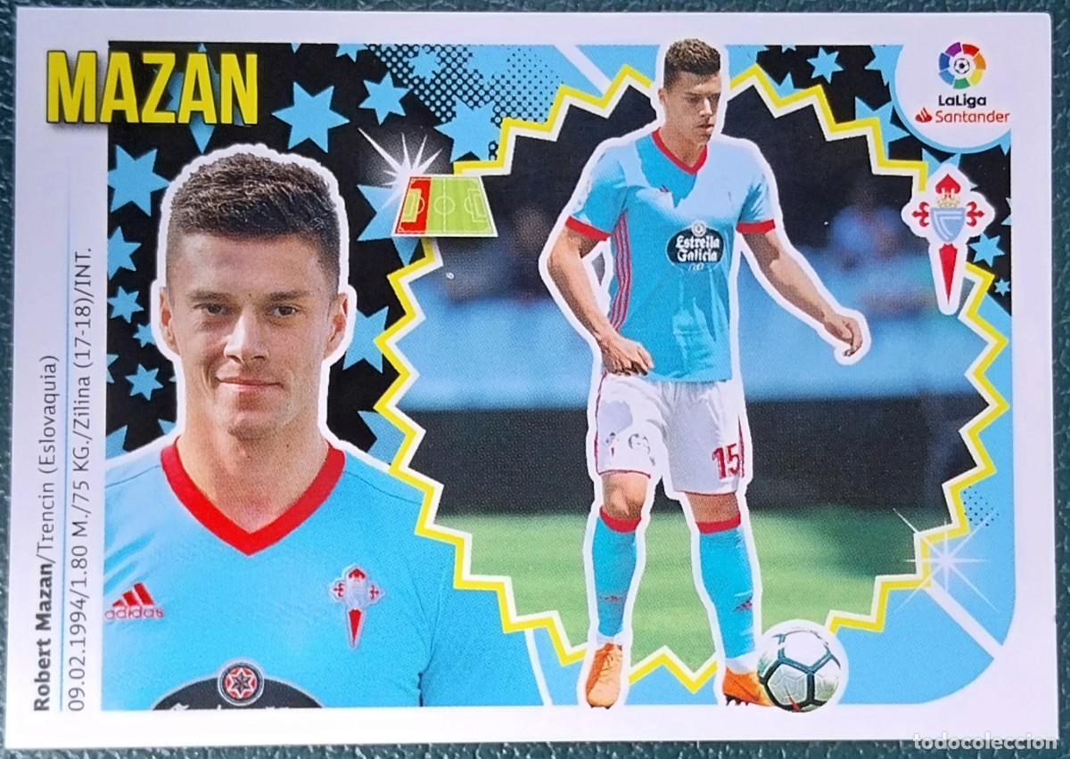 Coleccionismo cromos antiguos: 7B / 7 B MAZAN CELTA DE VIGO CROMOS ALBUM EDICIONES ESTE 2018 2019 18 19