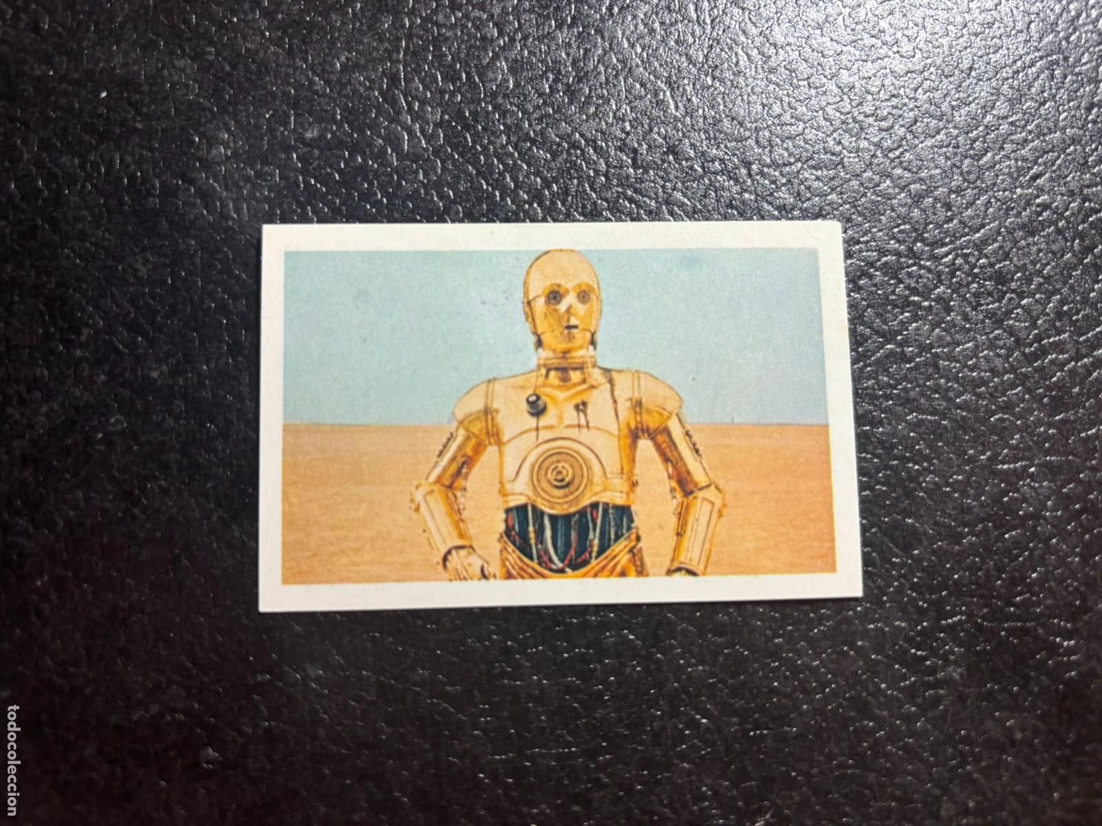 Coleccionismo cromos antiguos: CROMO LA GUERRA DE LAS GALAXIAS STAR WARS ORIGINAL N&ordm; 27 C3PO EDITORIAL PACOSA 2 1977