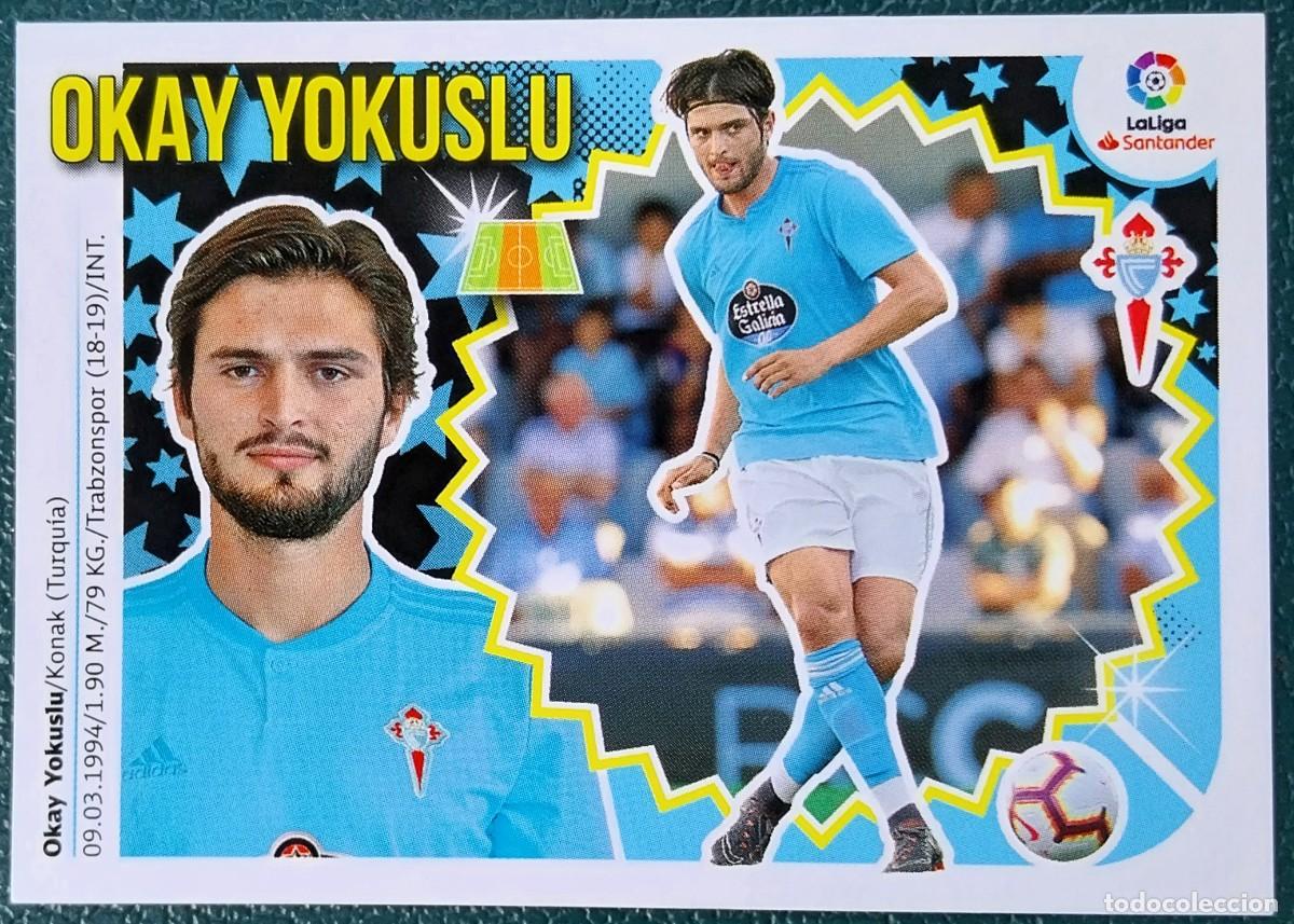 Coleccionismo cromos antiguos: 10 OKAY YOKUSLU CELTA DE VIGO CROMOS ALBUM EDICIONES ESTE 2018 2019 18 19