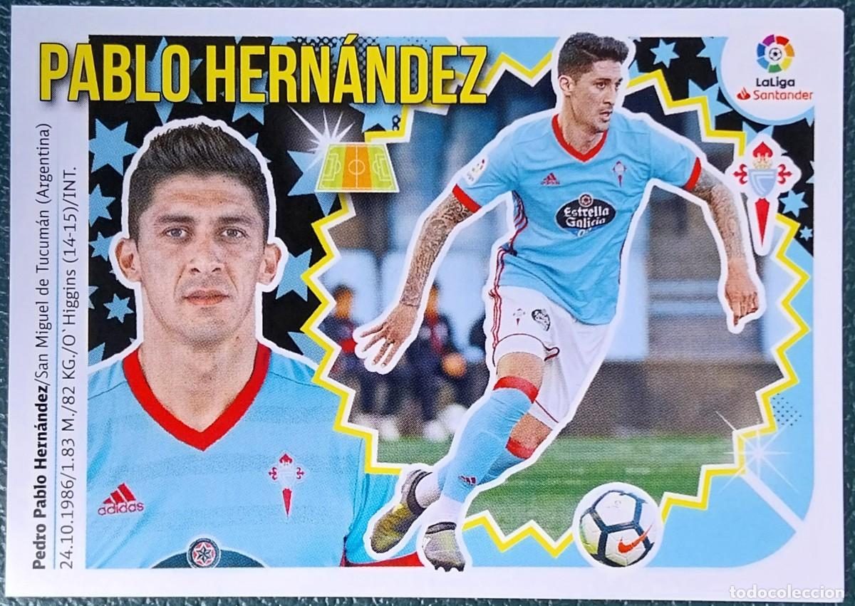 Coleccionismo cromos antiguos: 11 PABLO HERNANDEZ CELTA DE VIGO CROMOS ALBUM EDICIONES ESTE 2018 2019 18 19