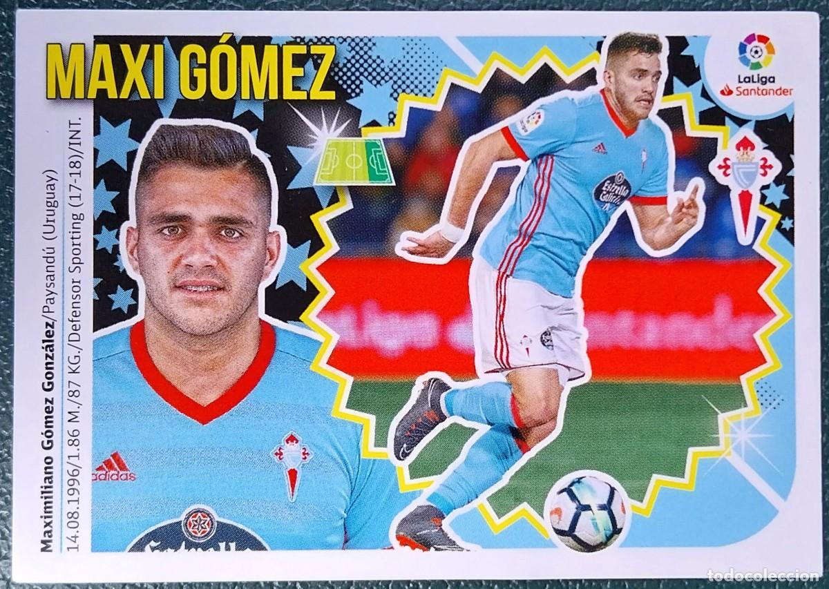 Coleccionismo cromos antiguos: 16 MAXI GOMEZ CELTA DE VIGO CROMOS ALBUM EDICIONES ESTE 2018 2019 18 19