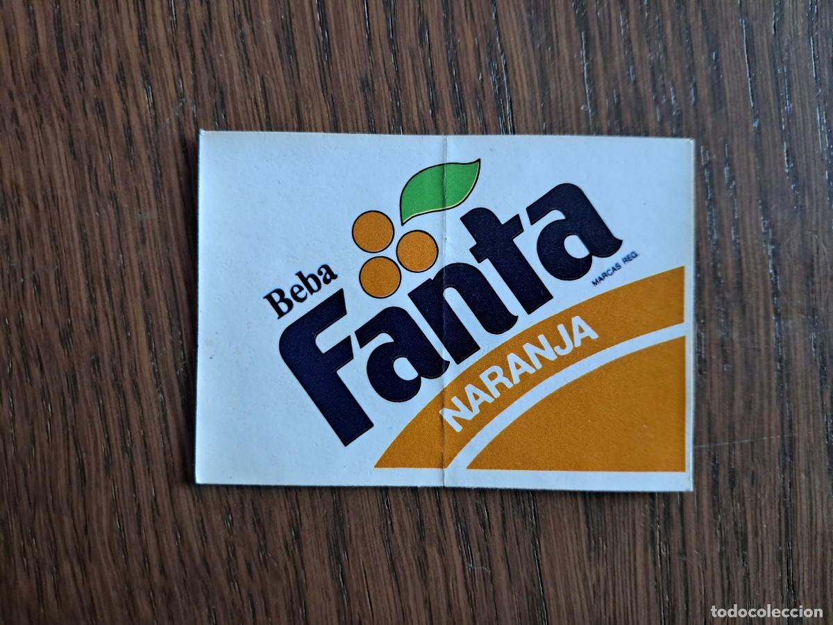 Coleccionismo cromos antiguos: Cromo Bollycao Beba Fanta Naranja. bollymarcas. Nuevo, nunca pegado
