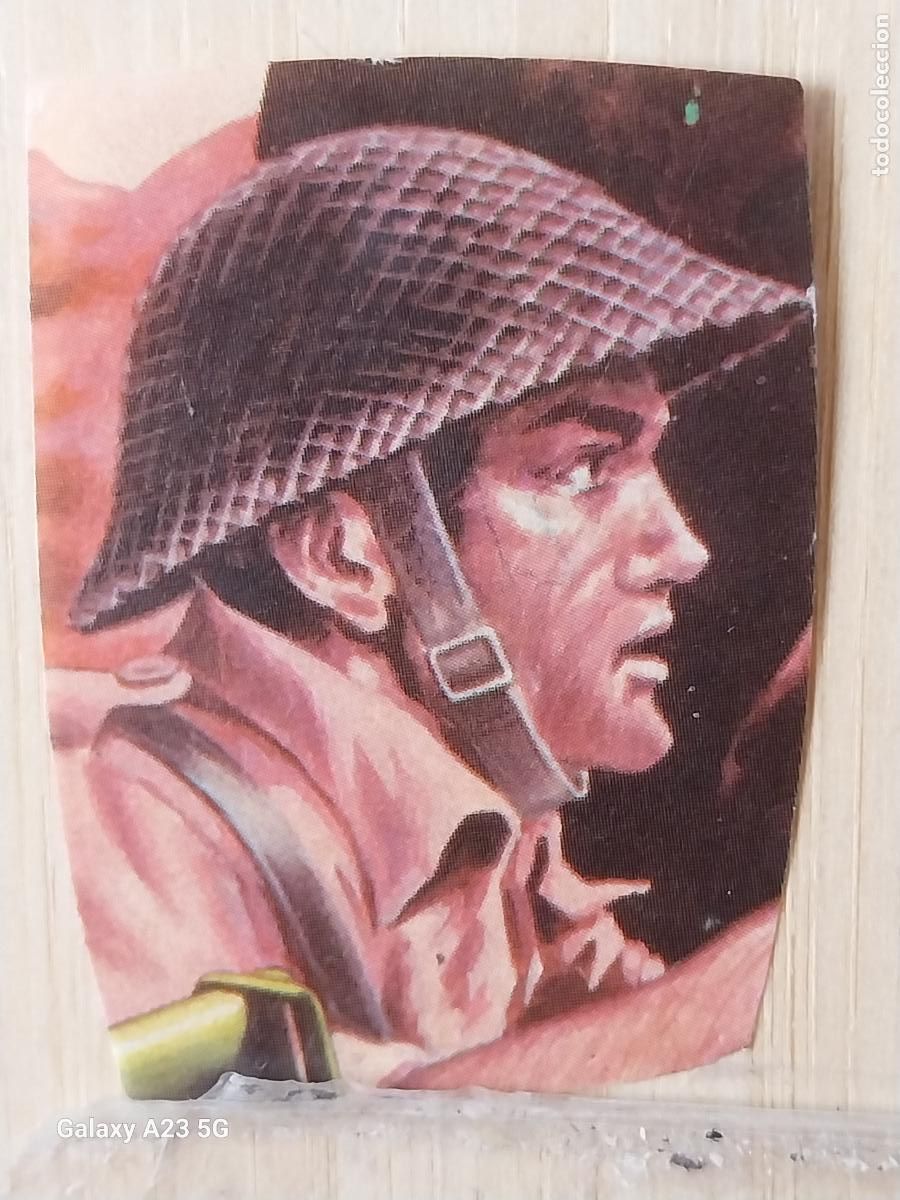 Coleccionismo cromos antiguos: FUERZAS ARMADAS MAGA A&Ntilde;O 1981 CROMO 216 TROQUELADO RECUPERADO ORIGINAL *