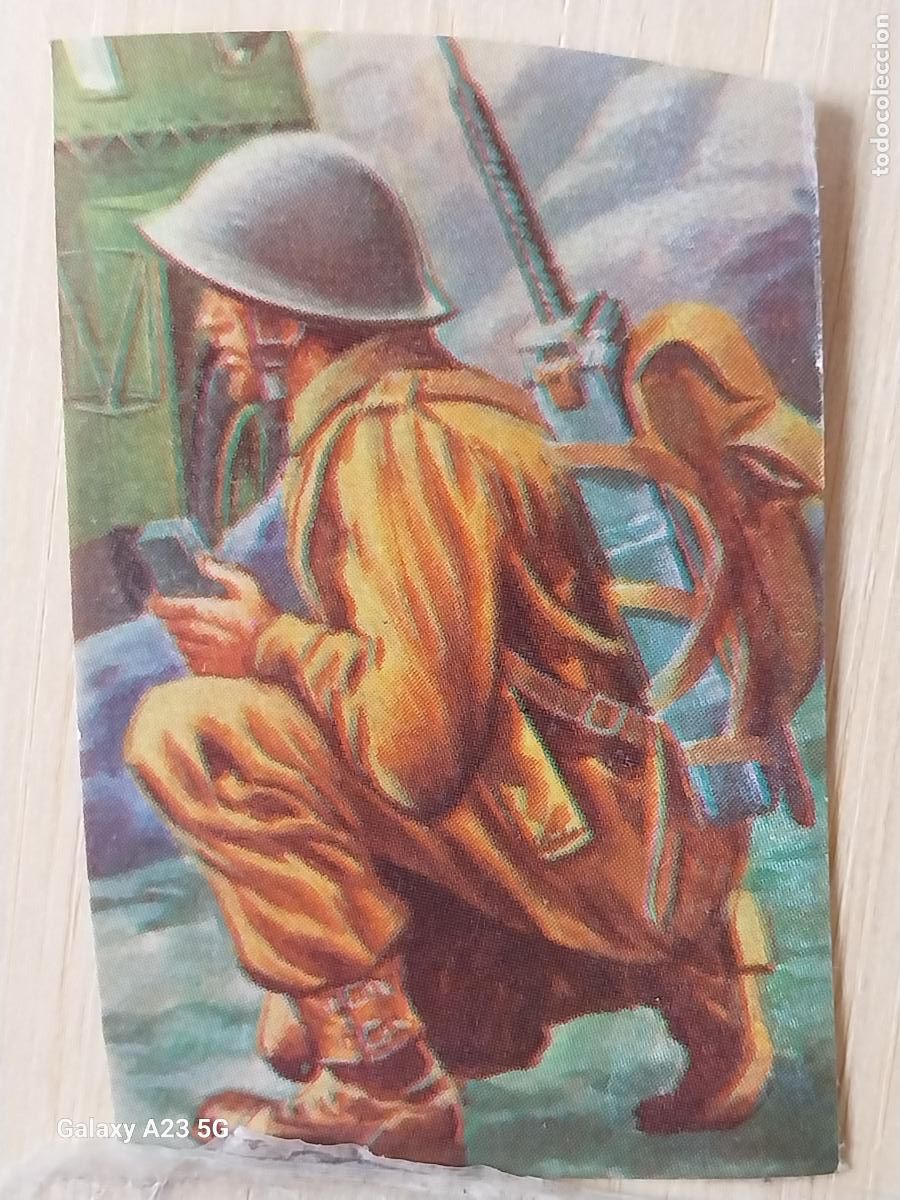 Sammeln alte Sammelbilder: FUERZAS ARMADAS MAGA A&Ntilde;O 1981 CROMO 206 TROQUELADO RECUPERADO ORIGINAL *
