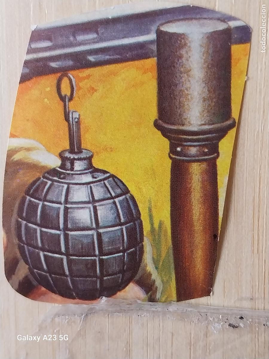 Sammeln alte Sammelbilder: FUERZAS ARMADAS MAGA A&Ntilde;O 1981 CROMO 193 TROQUELADO RECUPERADO ORIGINAL *