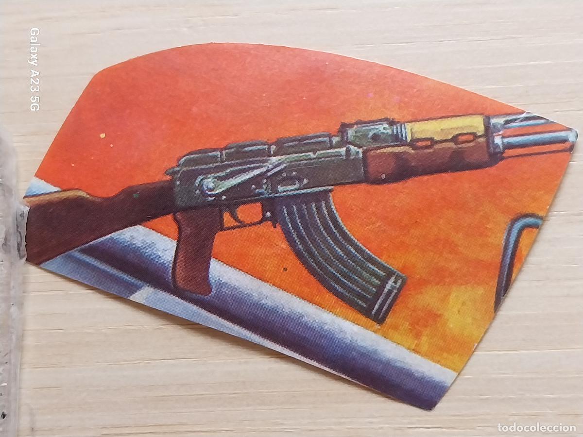 Collectable Antique Stickers: FUERZAS ARMADAS MAGA A&Ntilde;O 1981 CROMO 189TROQUELADO RECUPERADO ORIGINAL *