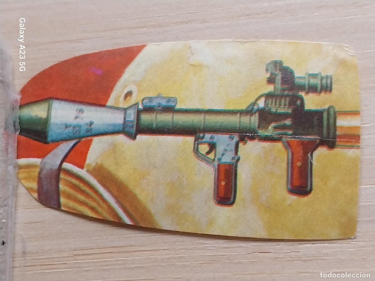 Collectable Antique Stickers: FUERZAS ARMADAS MAGA A&Ntilde;O 1981 CROMO 187 TROQUELADO RECUPERADO ORIGINAL *